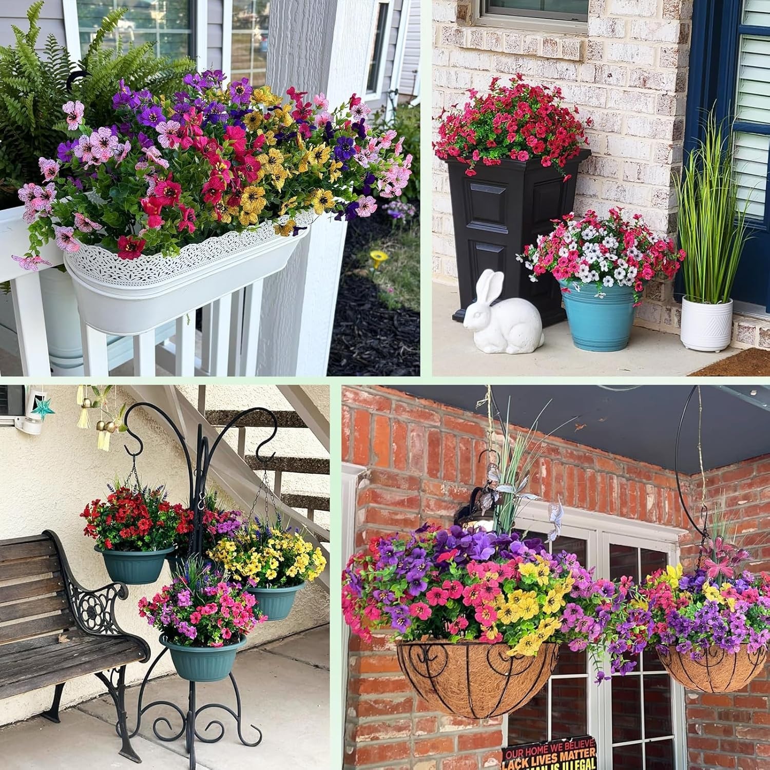 Vibrant 12-Bundle Eucalyptus Violet Artificial Flowers – No Maintenance Needed