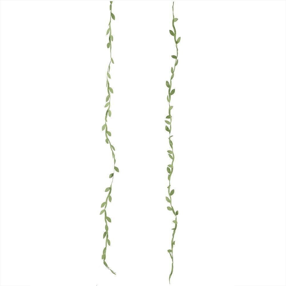 Green Leaves Leaf Trim Vine Wreath Party DIY Ornaments Wedding Party Home Decor
