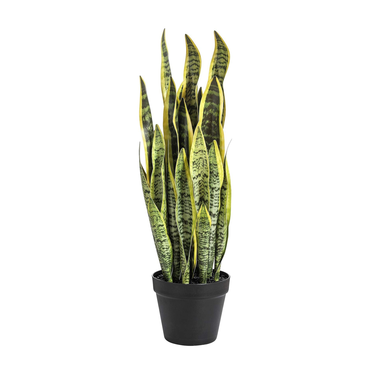 Artificial Snake Plant 26 inches Fake Sansevieria Artificial Potted Plants fo…
