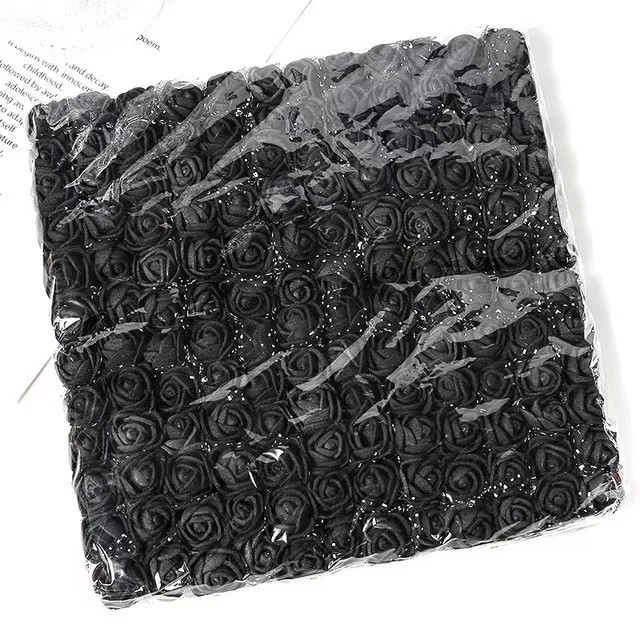 Artificial Foam Rose Flowers 144PCS Multicolor DIY Wedding Craft Decor