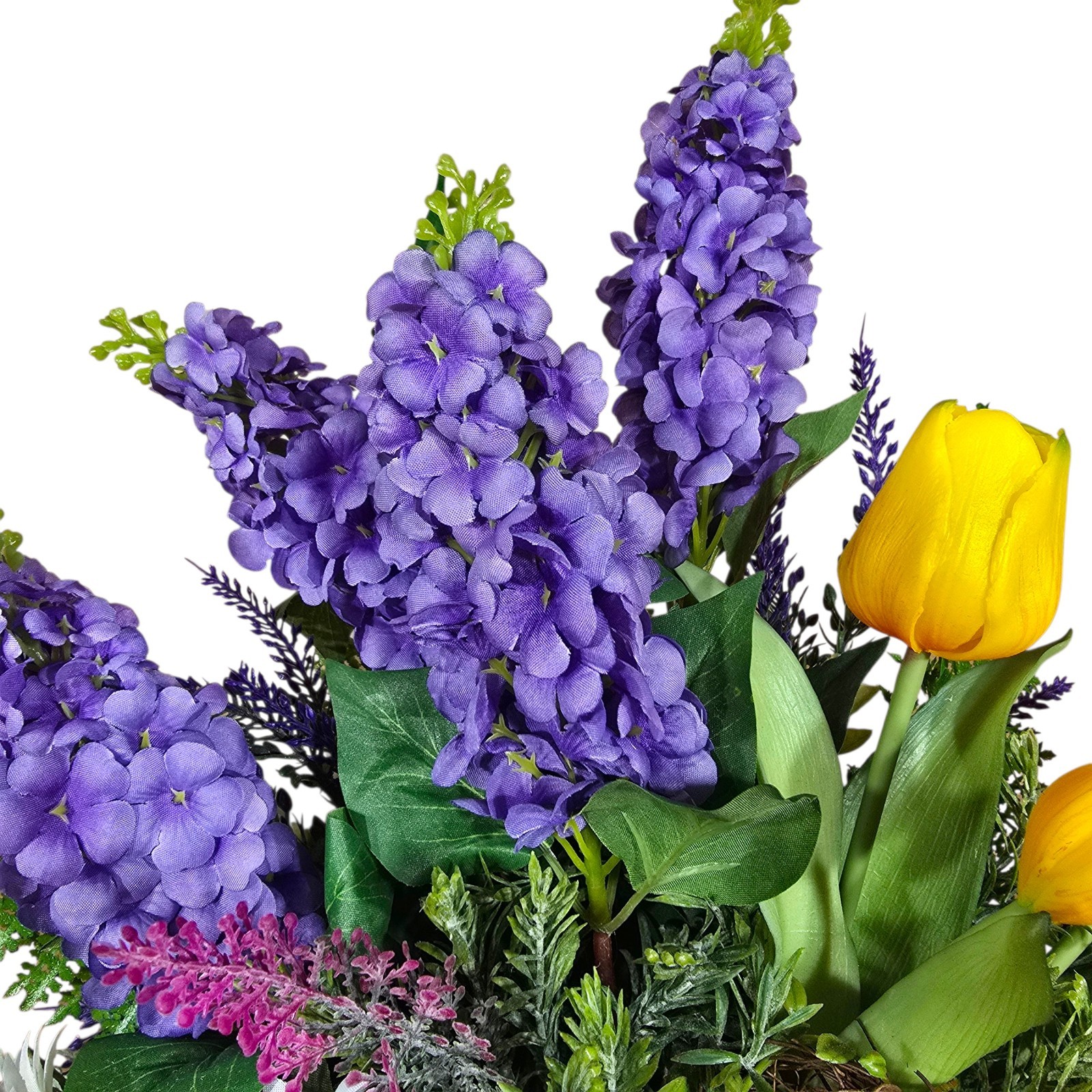 Colorful Spring Artificial Floral Centerpiece