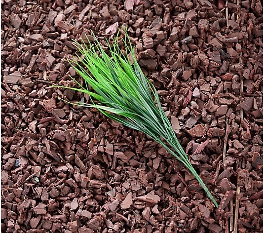 Garden Reflections Set of 12 ” Faux Grass 16″ Tall Picks – Greenery M87361 –