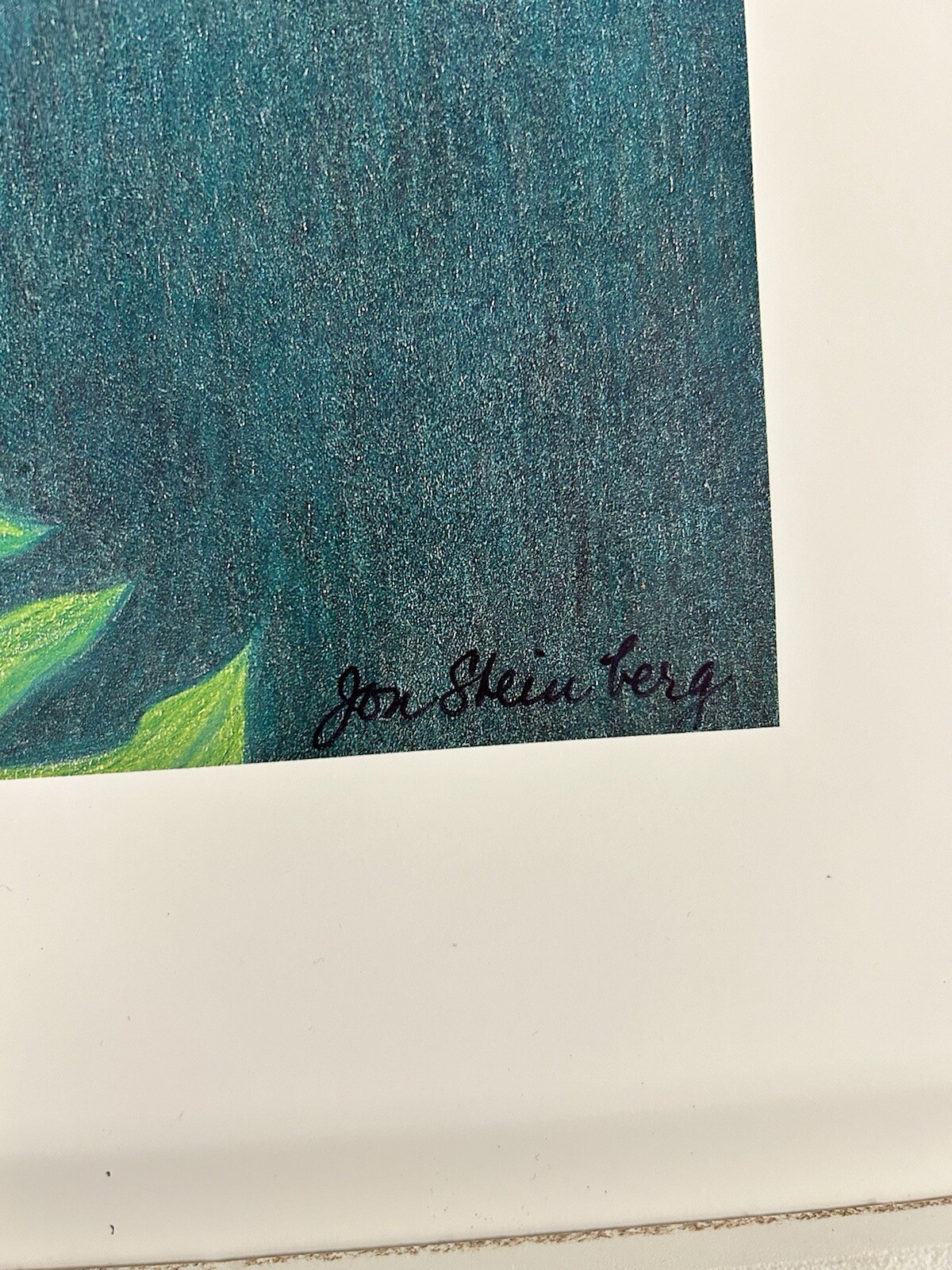 1st Print Of A Purple Sage Flower By Jon Steinburg From New England