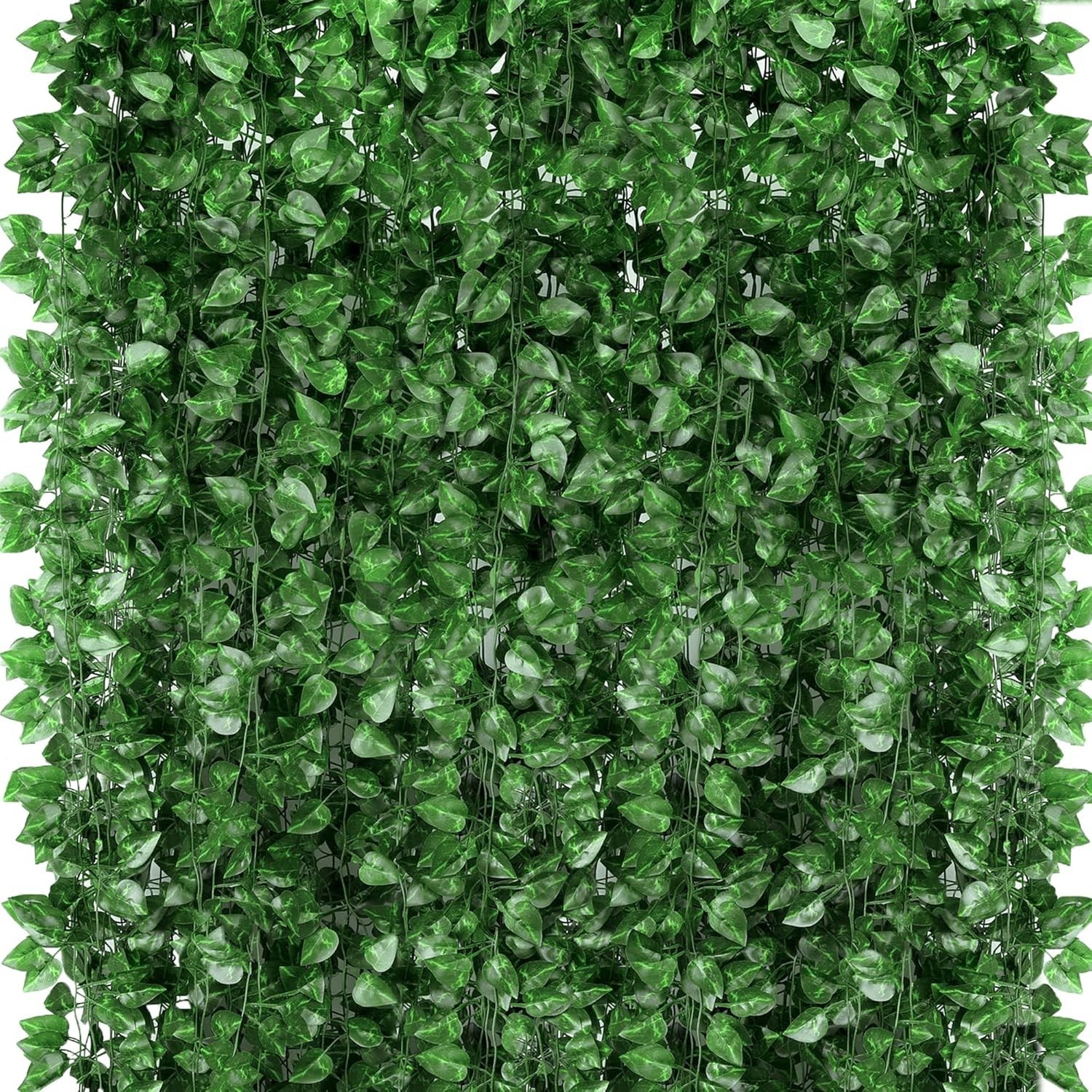 Greenery Hanging Garland Faux Ivy Plants Foliage Wall Decor 720 Feet 96 Pack