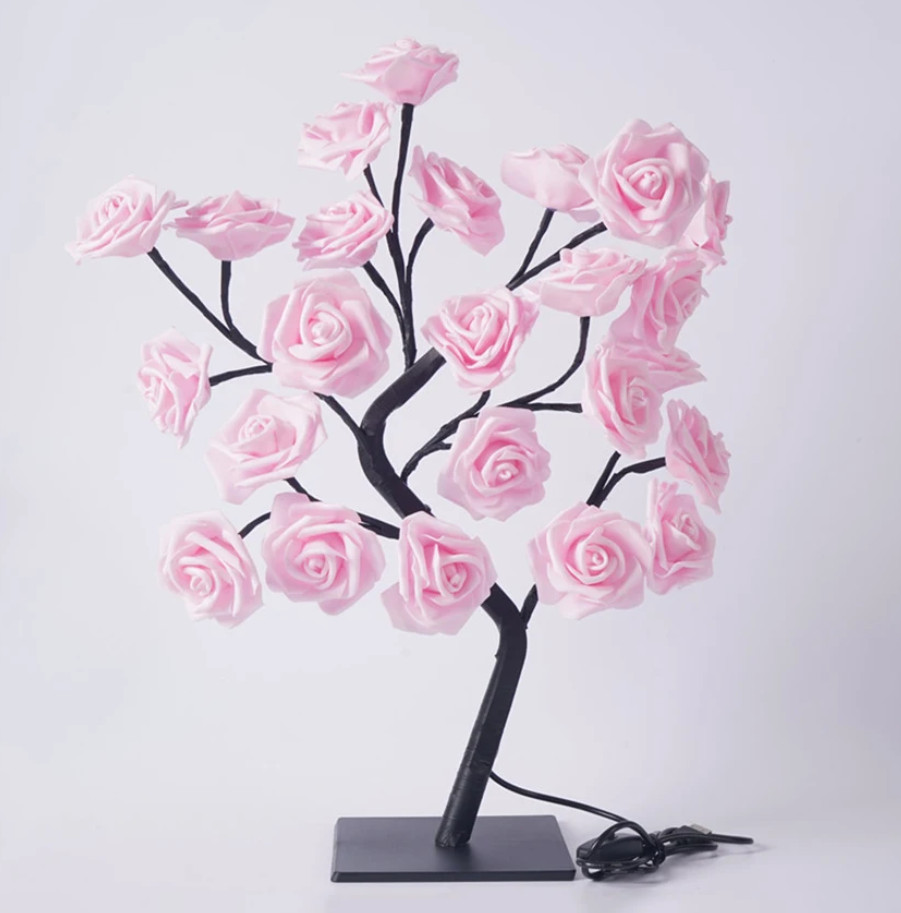 Forever Rose Tree Lamp