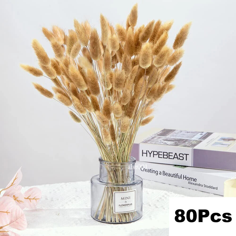Grass Decor Home Decor Bouquet Natural Fluffy Dried Flowers for Wedding Floral