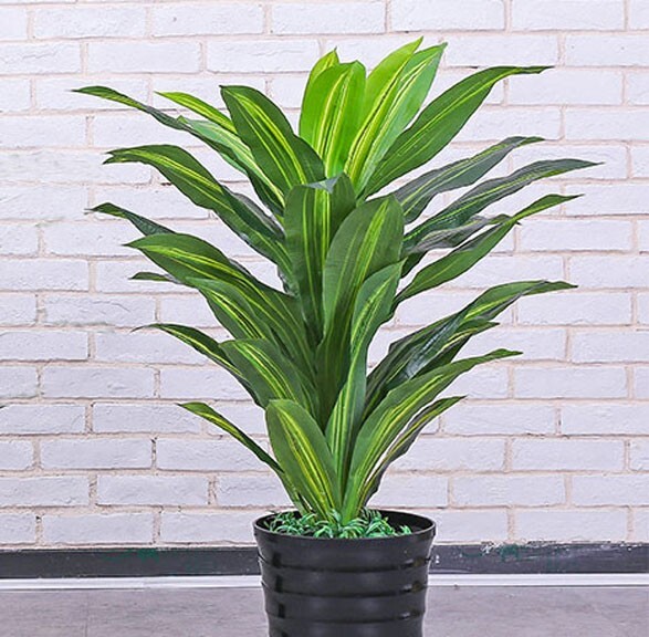 35″ Height Artificial Palm Plant( No pot) 35 leaves tree
