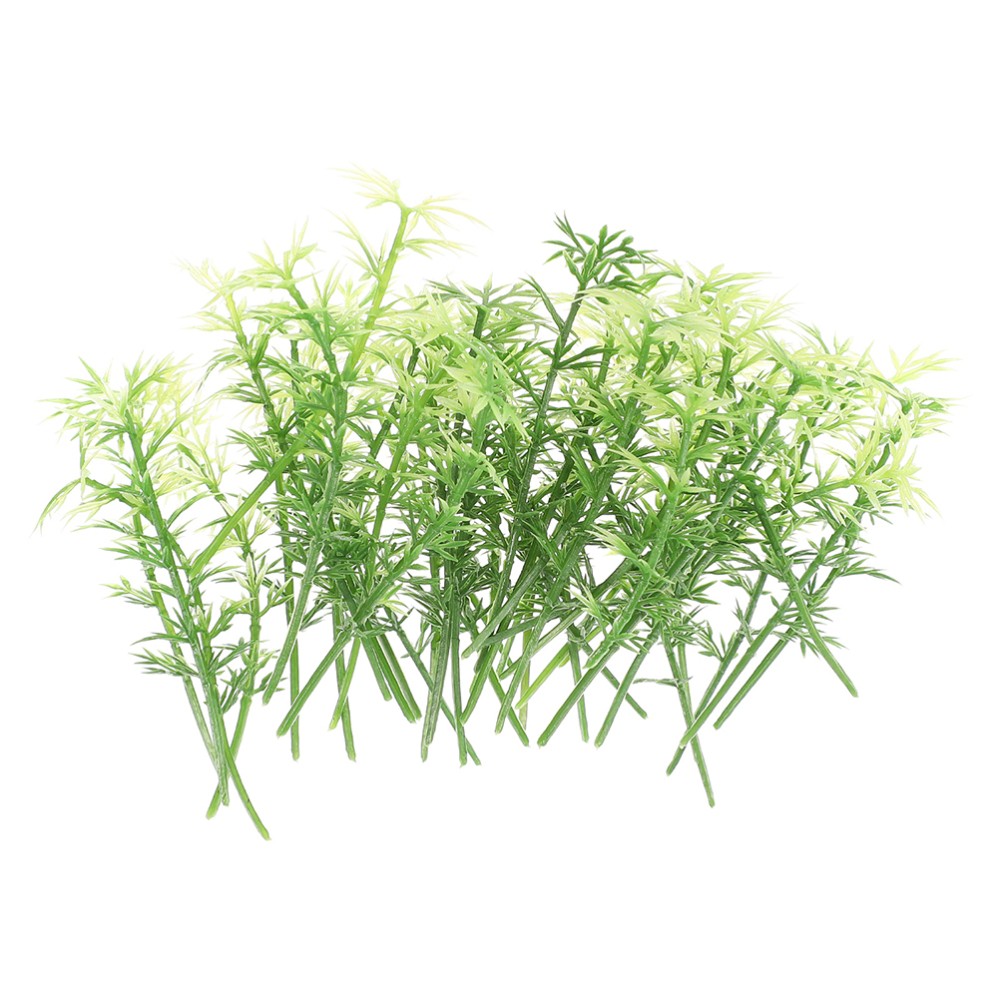 40Pcs Miniature Bamboo Trees Artificial Bamboo Plant Landscape Model