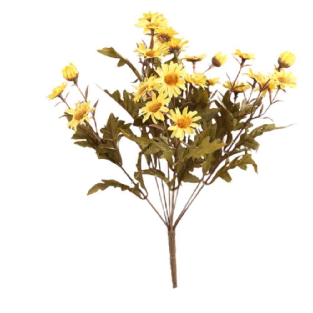 36cm Korean for daisy Bouquet Silk Chrysanthemum Artificial Flowers Table Decor
