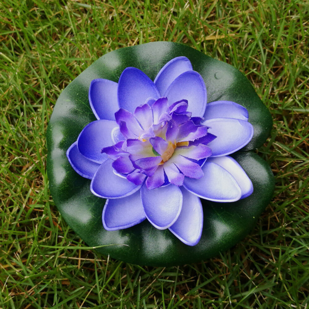 5Pcs Water Lillies Ponds DIY Floral Simulation Artificial Plant Flowers Decor