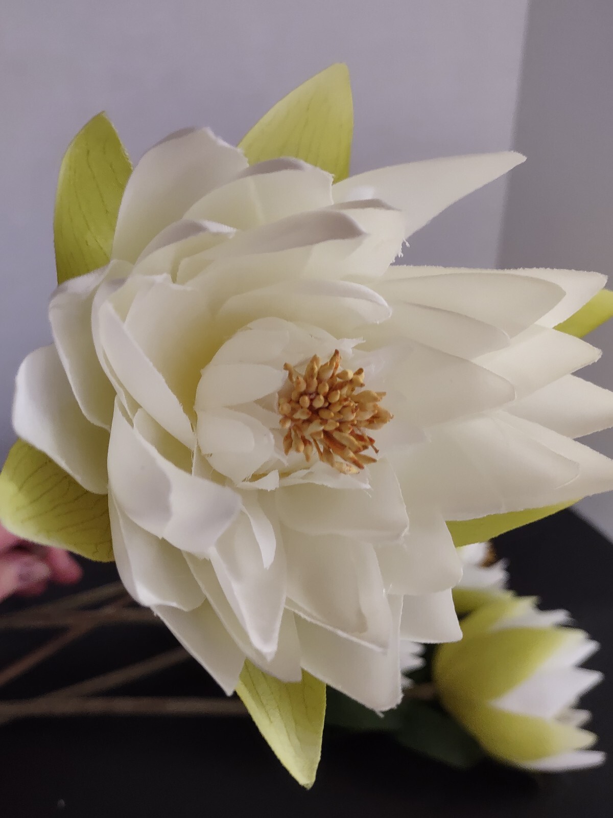 Artificial lotus blossom flower Stems (Six Stems) FL3502CR