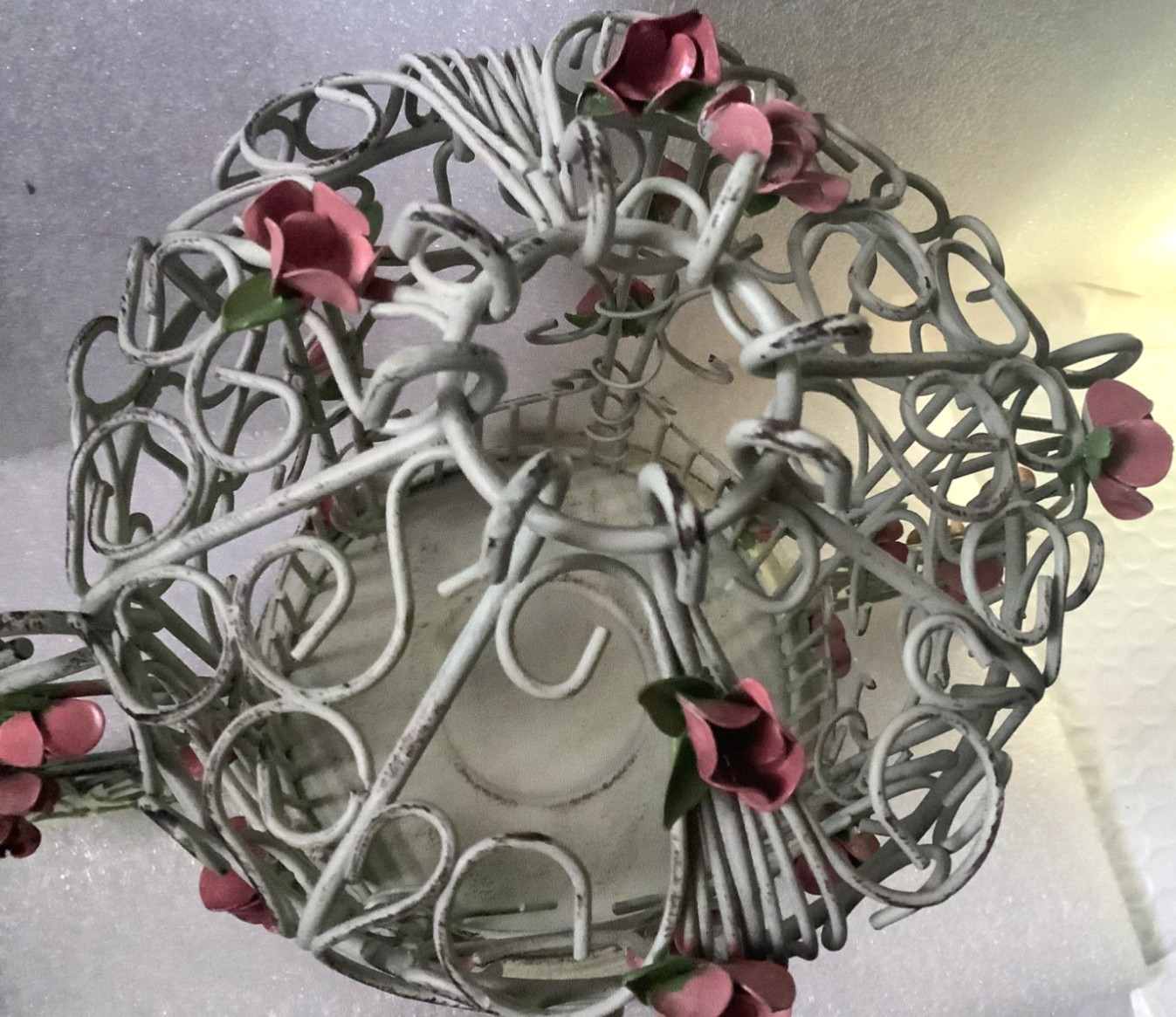 PartyLite Rose Garden Gazebo Candle Holder