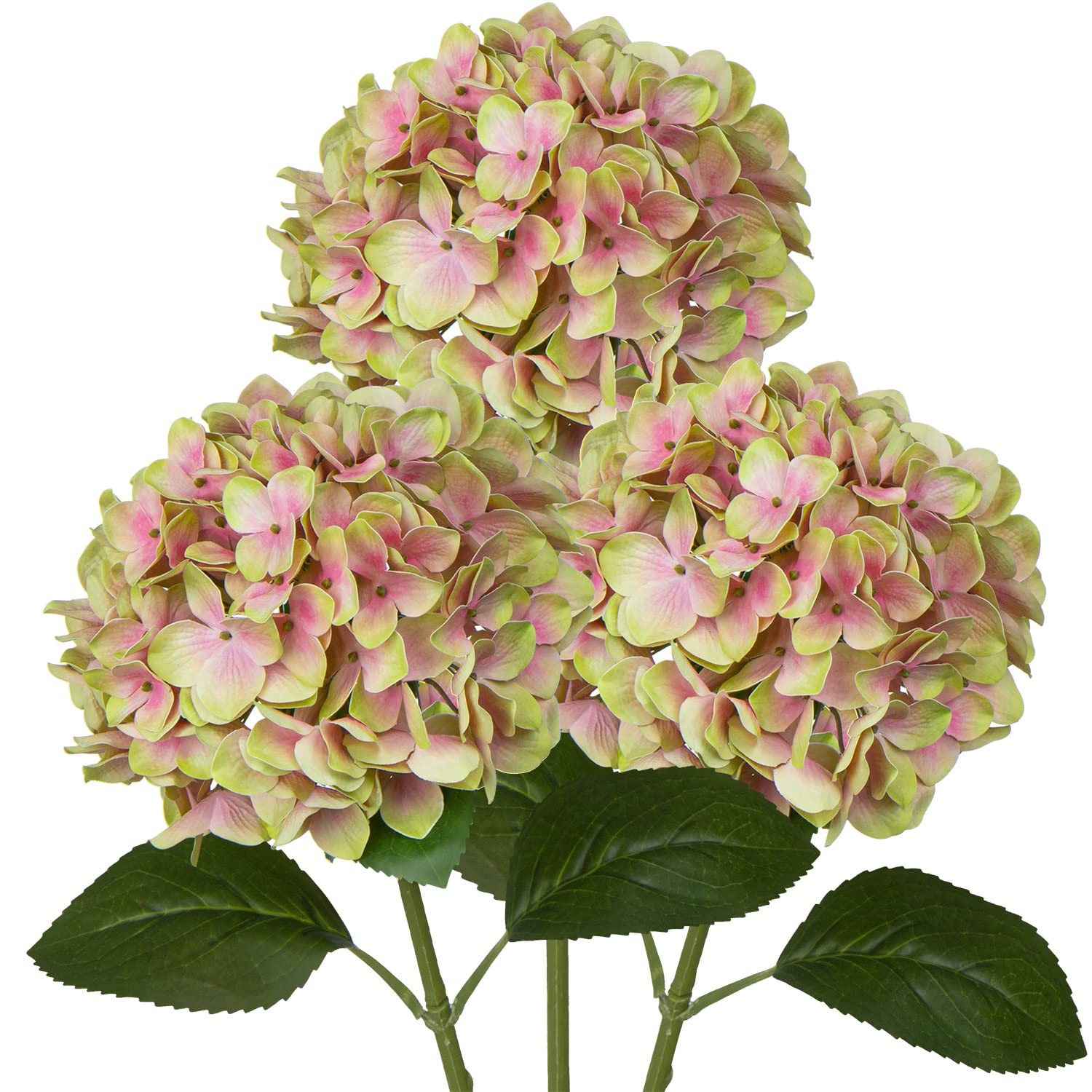 Fake Hydrangeas Real Touch Hydrangea Flowers 26″ Large Artificial Hydrangea F