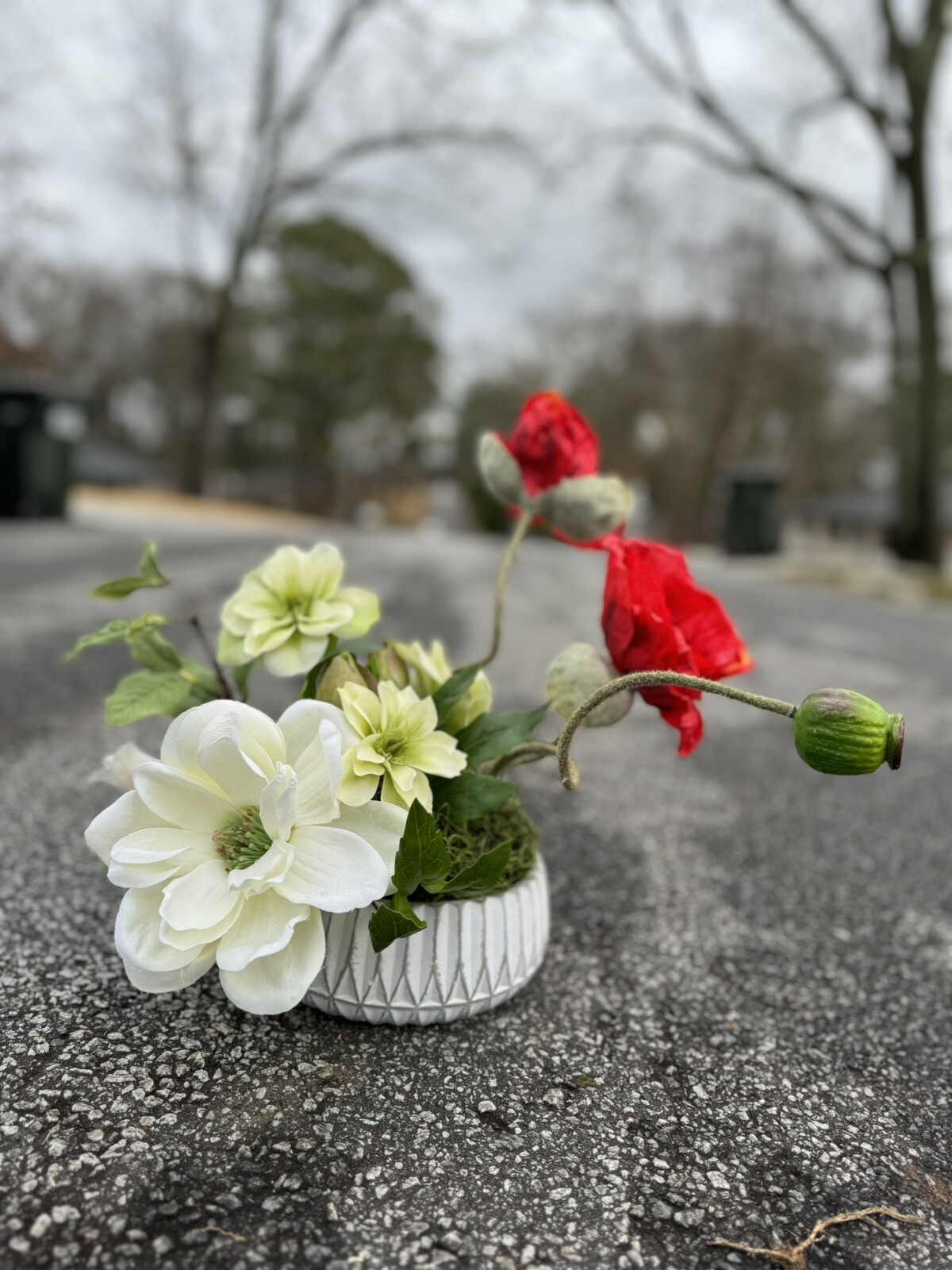 floral centerpieces table