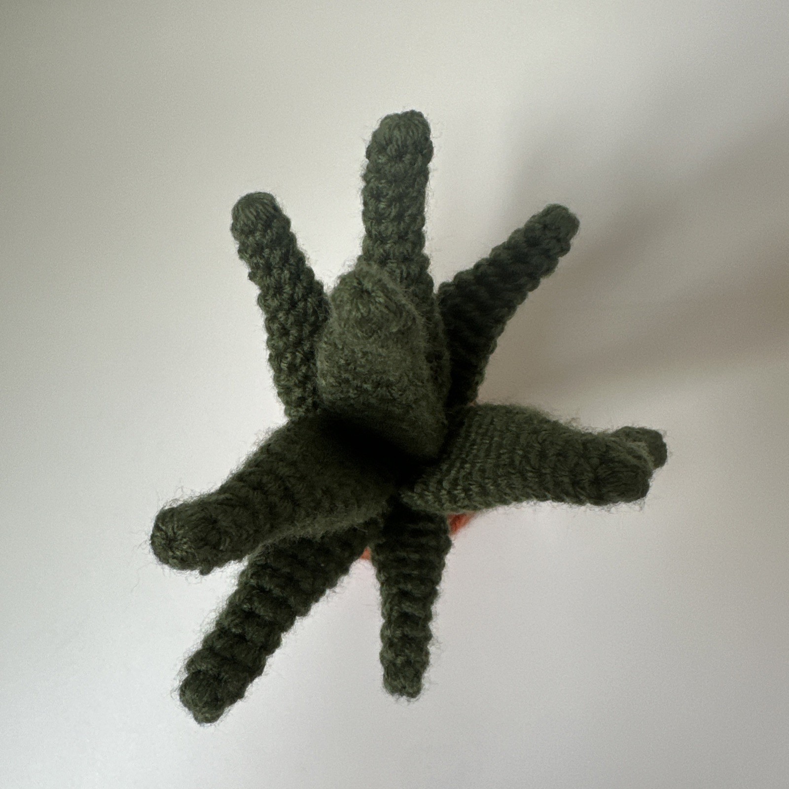 Handmade Crocheted Potted Succulent Plant 7” Retro Cute Gift Happy Aloe Vera