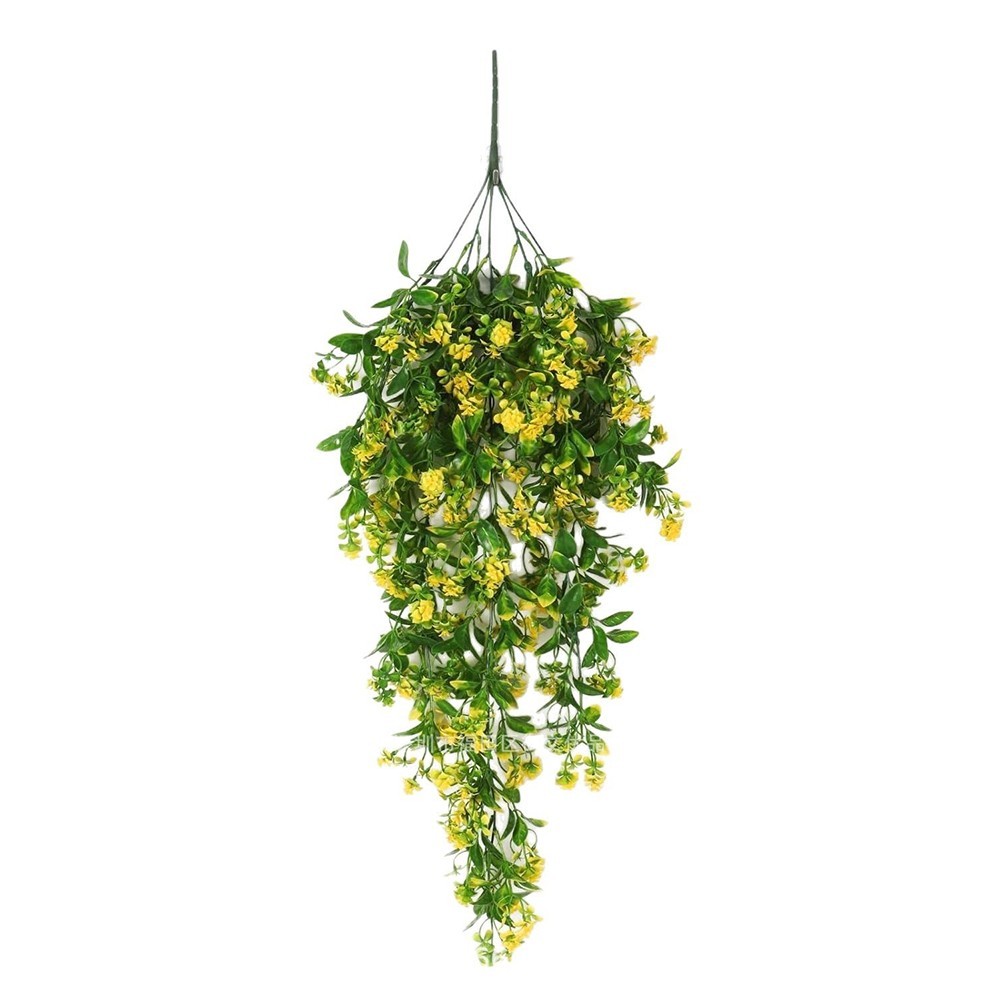 Hanging Artificial Flowers 2pcs Wisteria Vines for Indoor and Outdoor Decor