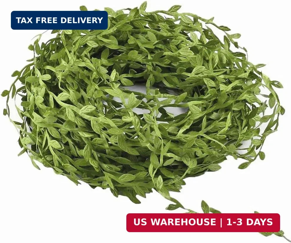 65 Ft Artificial Vines,Artificial Eucalyptus Leaf Garland Fake Hanging Plants Le