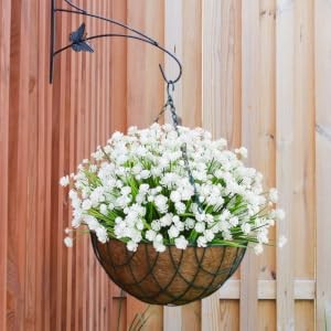 12 Bundles Artificial Flowers for Outdoors Decor, Mixed Color | Fake plastic