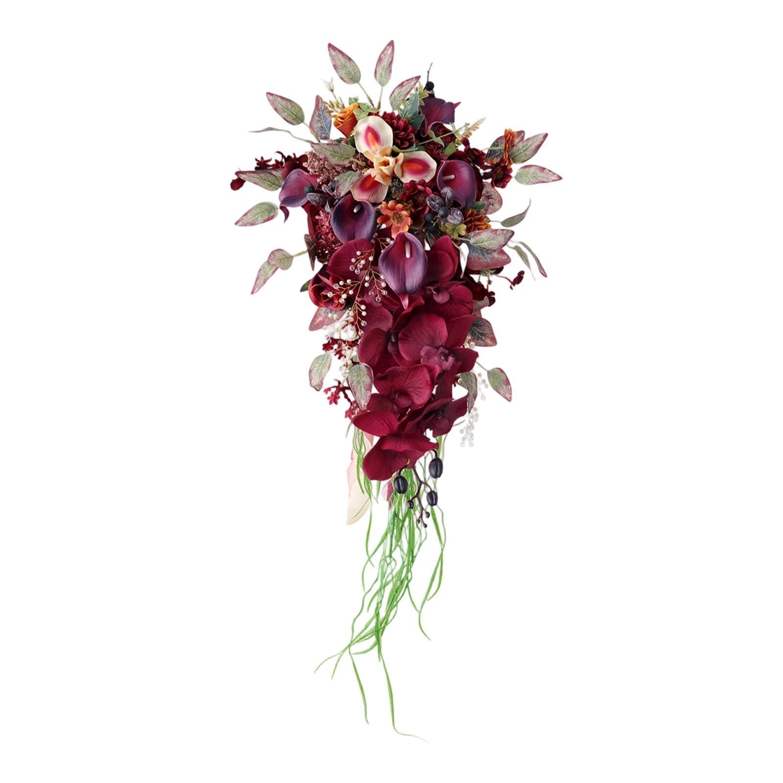 Wedding Bouquet Decoration Rose Water Drop