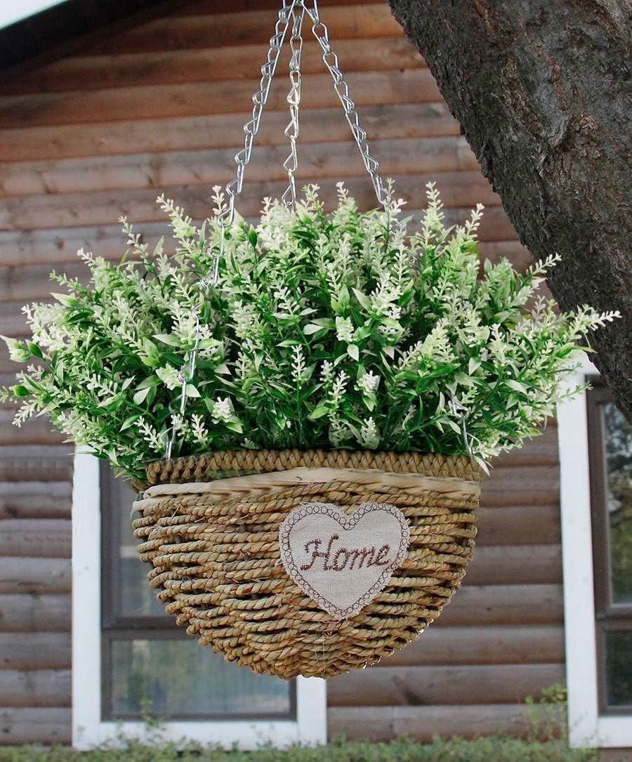 8 Bundles of Lifelike UV Resistant Lavender – Perfect for Home & Wedding Decor