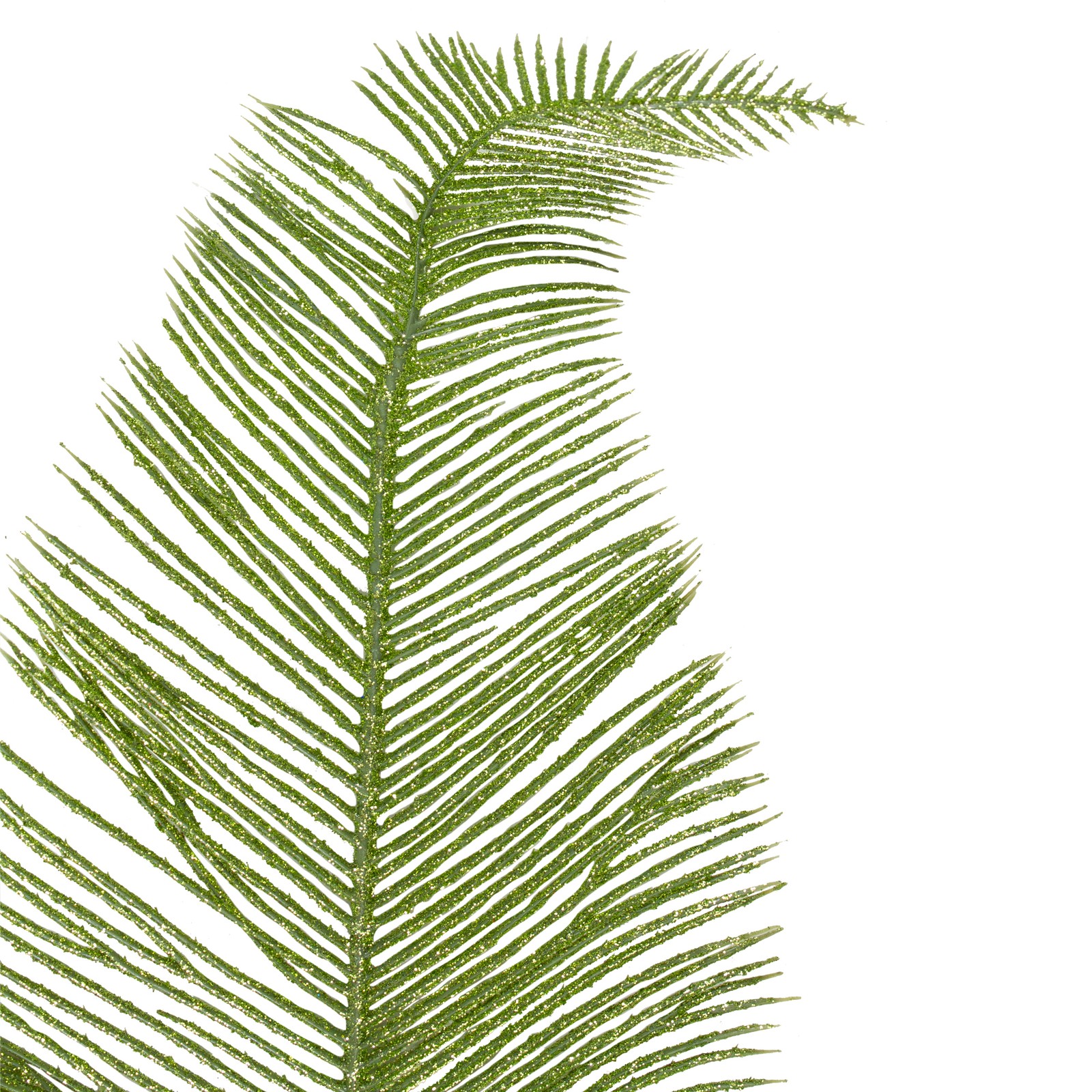 Kurt Adler 24-Inch Artificial Metallic Green Palm Frond Floral Spray