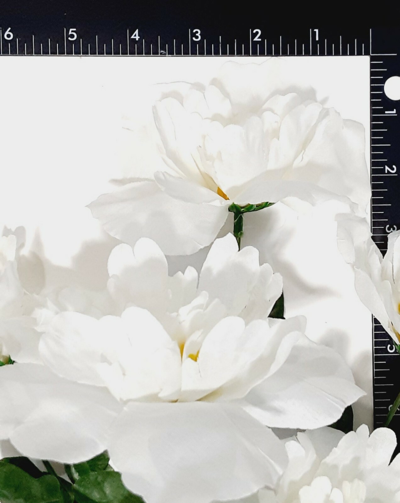 (Pack 24) 120 Cream Peonies Silk Flower 12″ Bush Home Craft In/Outdoor Decor US