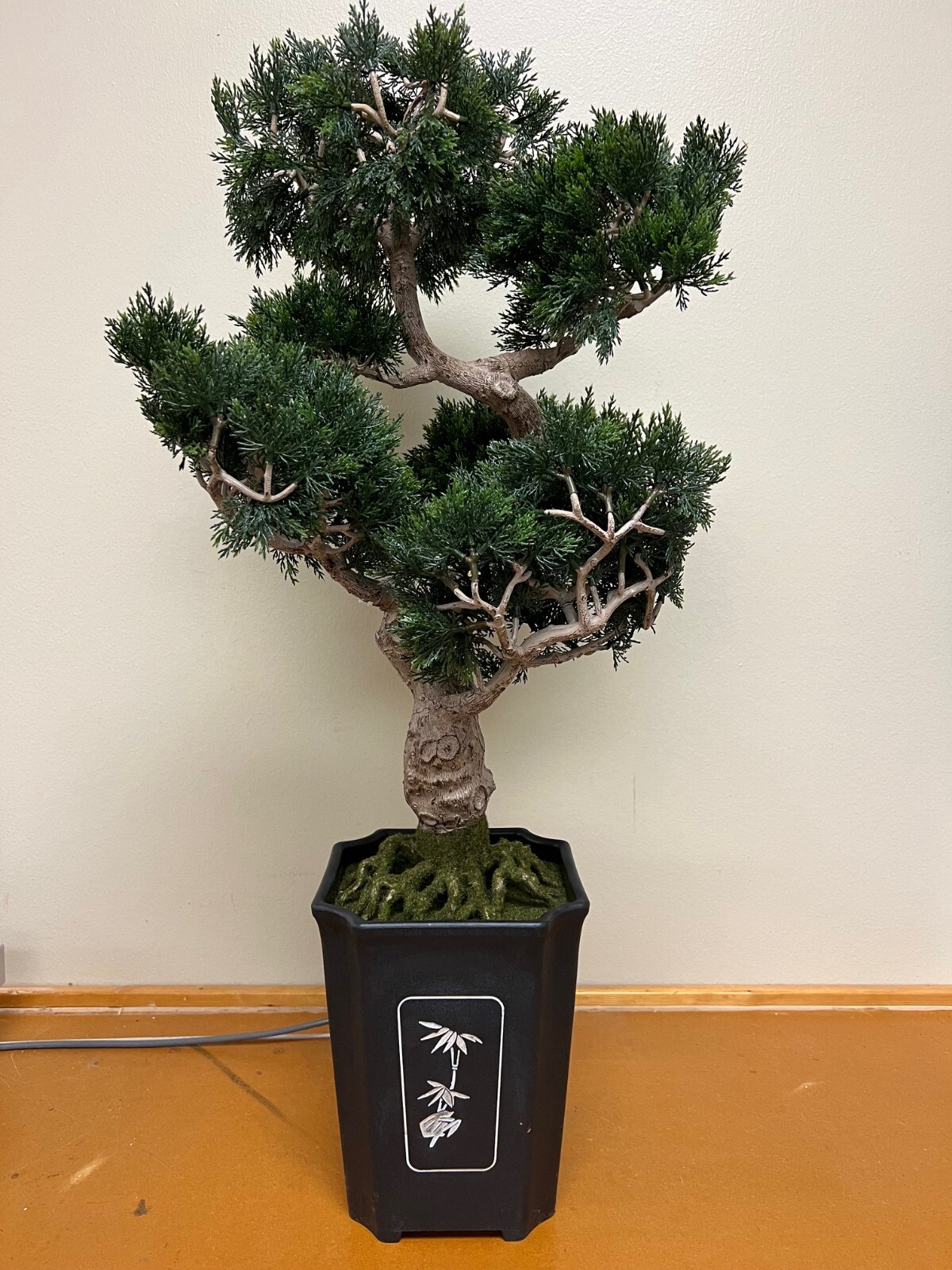 Nearly Natural: Cedar Bonsai Tree, 36-Inch, Green (SKU: 4100)