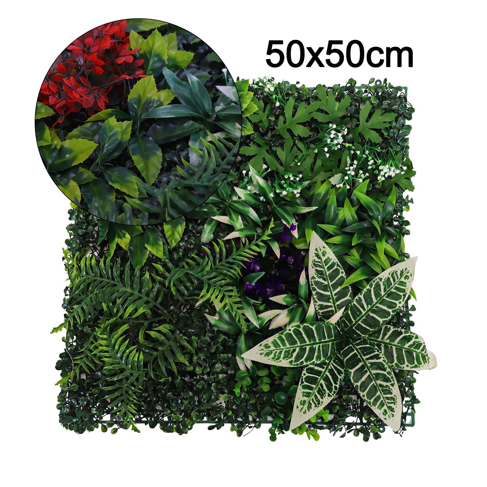 Green Plastic Lawn Plants for Home Decoration Easy to Clean and Maintain