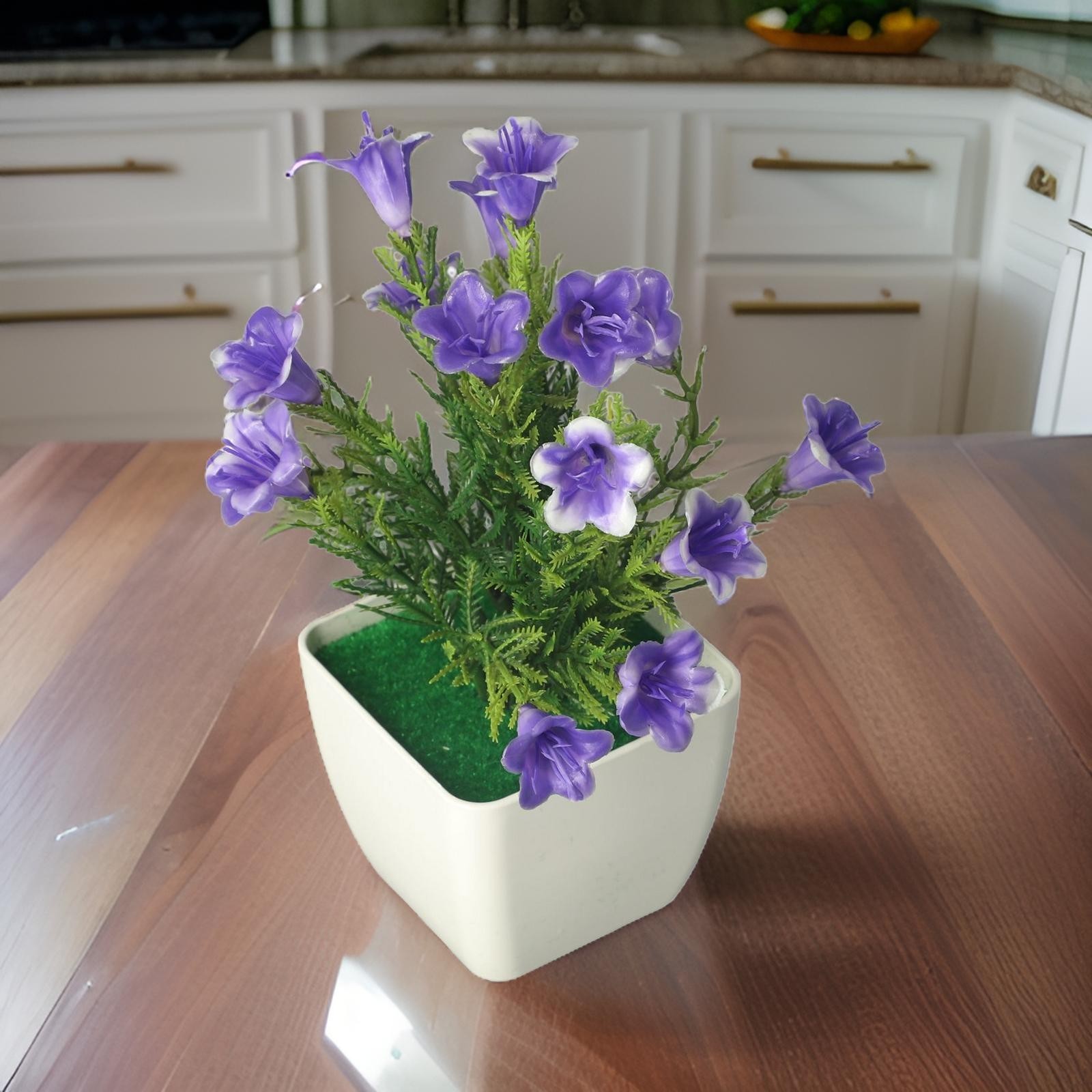 Artificial Plant Wedding Office Plastic Potted Tabletop Welcoming Decor