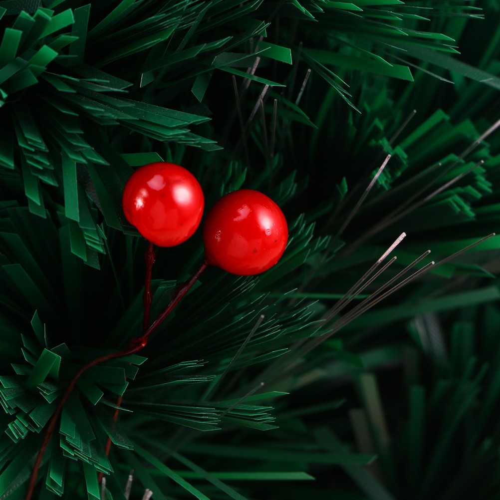 400Pcs Holly Berries Red for Christmas Decorations and Floral Arrangements