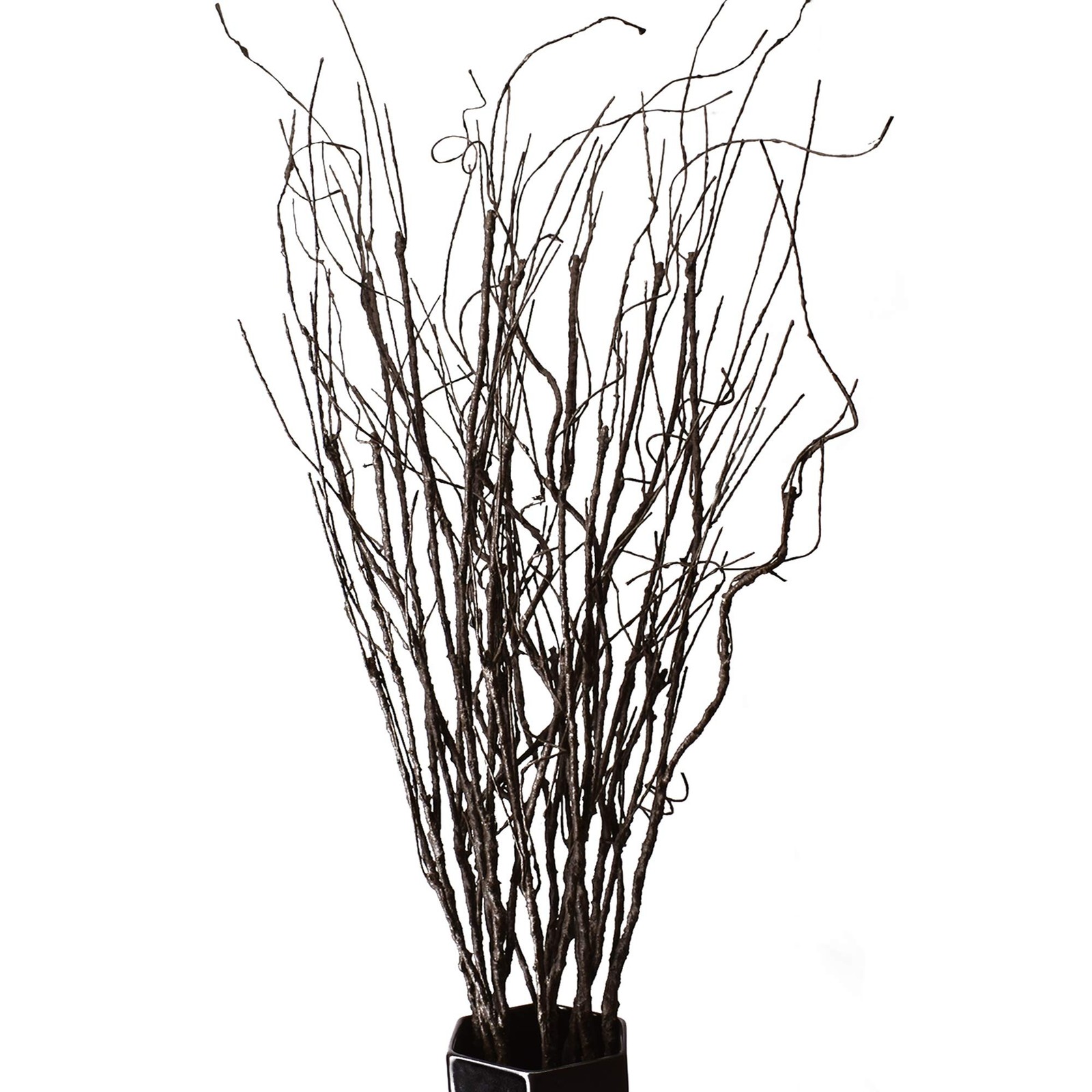 10PCS Lifelike Curly Willow Branches Decorative Dried Artificial Twigs, 30.7 …