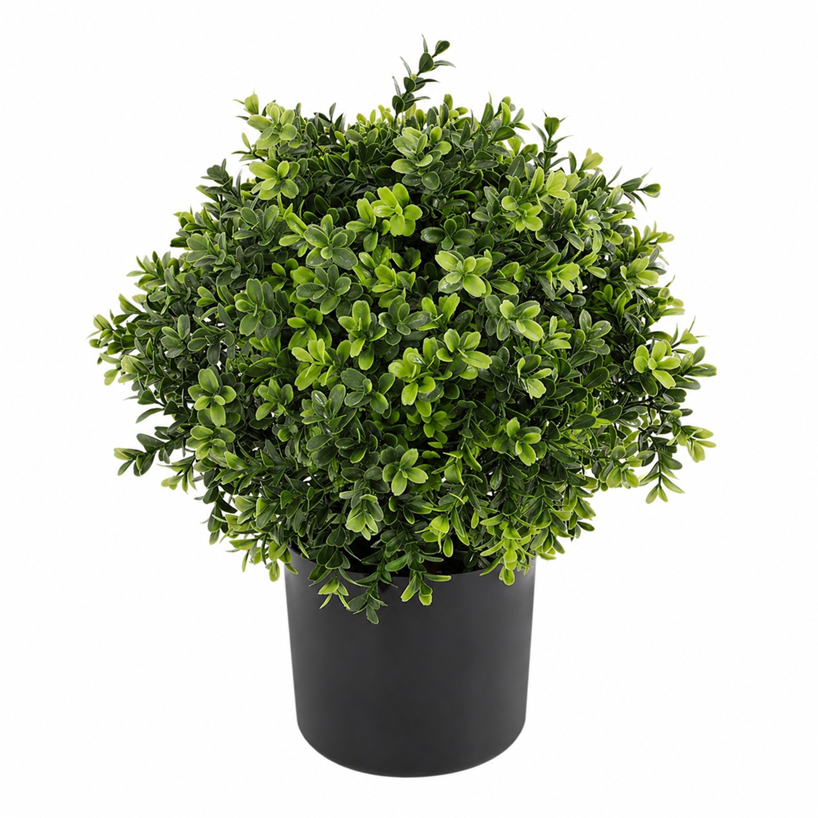 2pcs 22″ Artificial Boxwood Topiary Ball Tree UV-protected leaves Indoor/Outdoor
