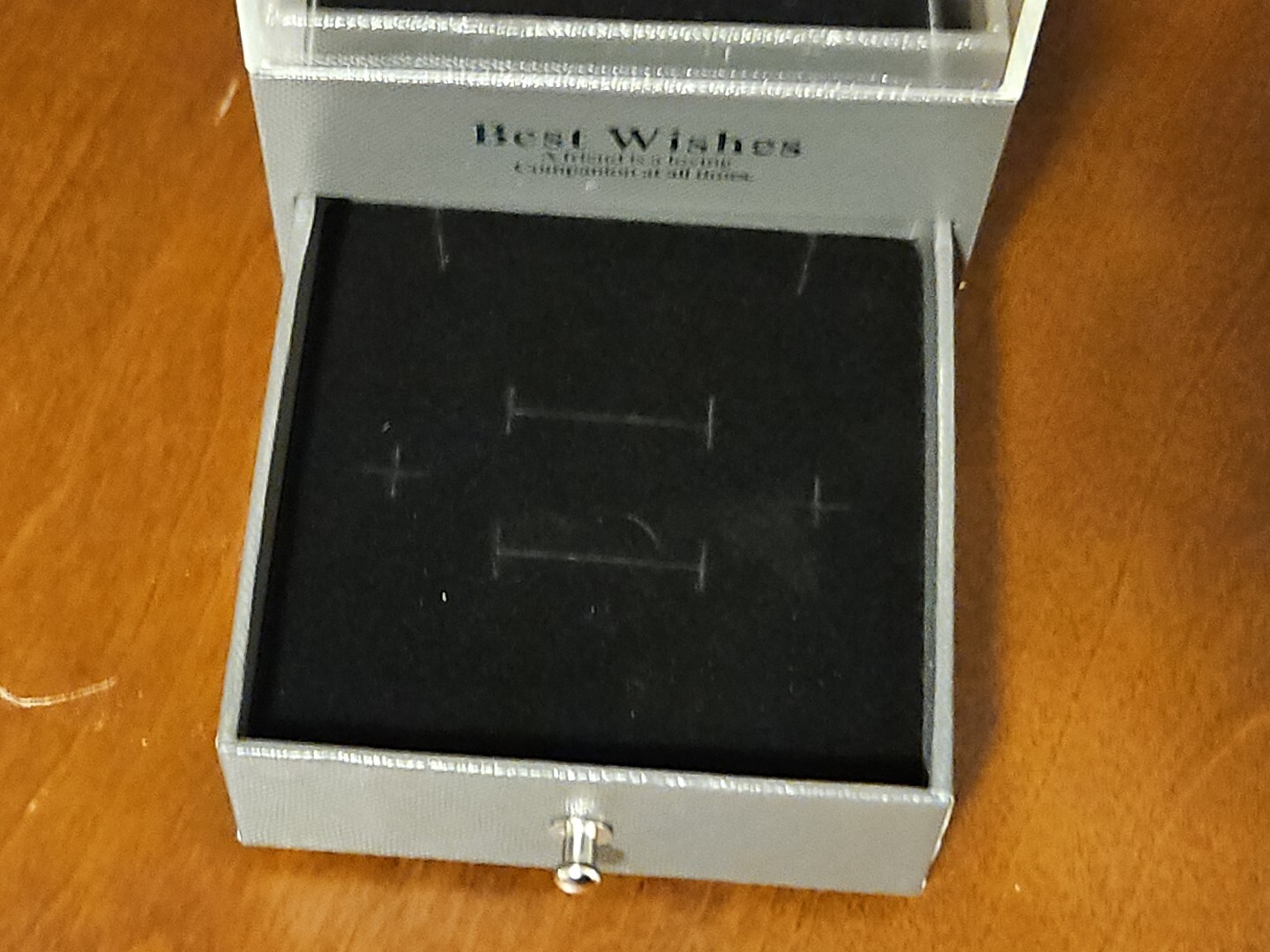 Preserved Rose Flowers In Box ” BEST WISHES A friend Is A Loving Companion…..