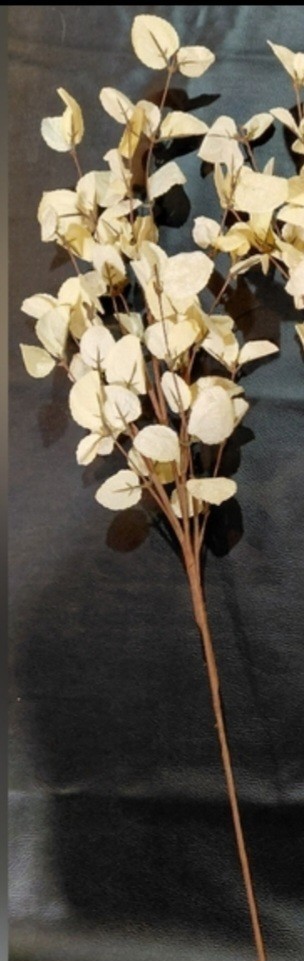 One Primrue 26″ Cream Faux Eucalyptus Stem – Boho Home Decor!