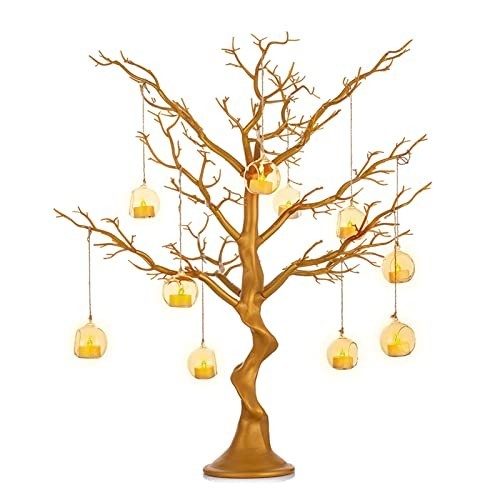 30” Tall Manzanita Tree Branch Centerpiece for Weddings & Events – Tabletop Deco