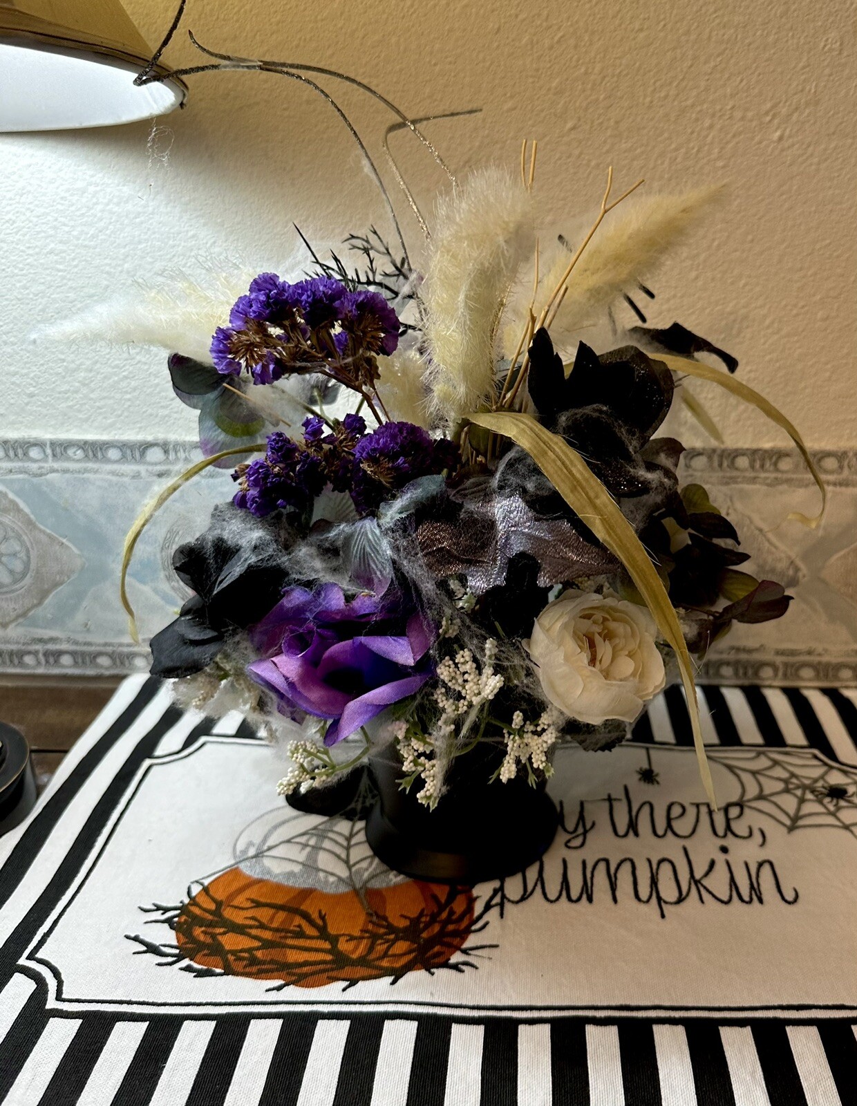 💥Halloween’s Table Decoration only One I Made Size:14×15”