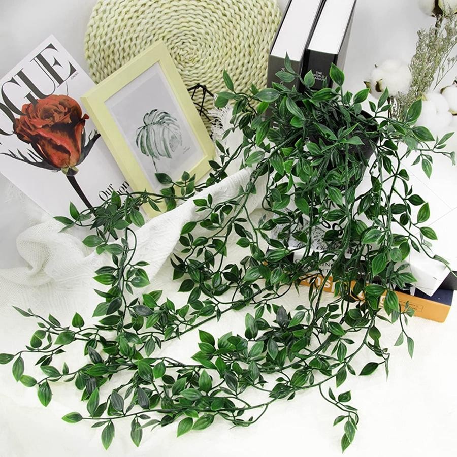 Artificial Ivy Plant in Pot Hanging Decor for Home, Wall & Events