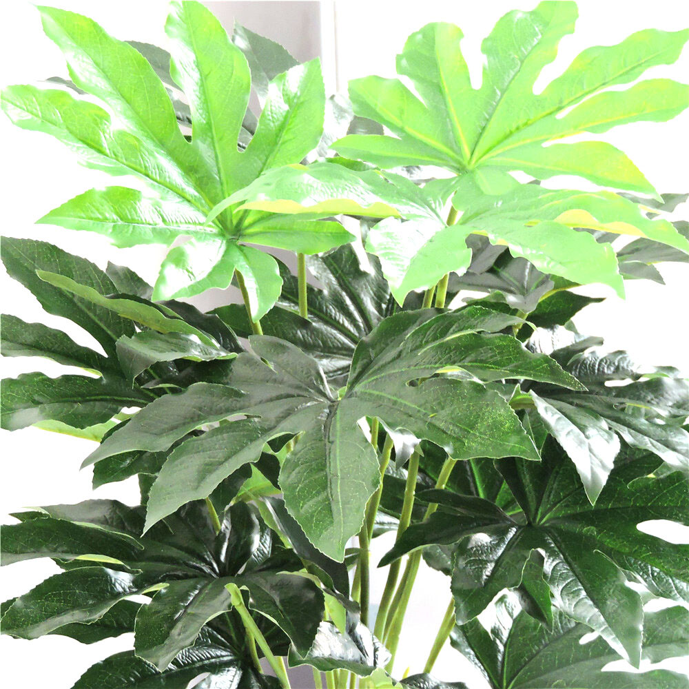 70cm Latex Artificial Evergreen Pachira Plant Tree Home Decor Green