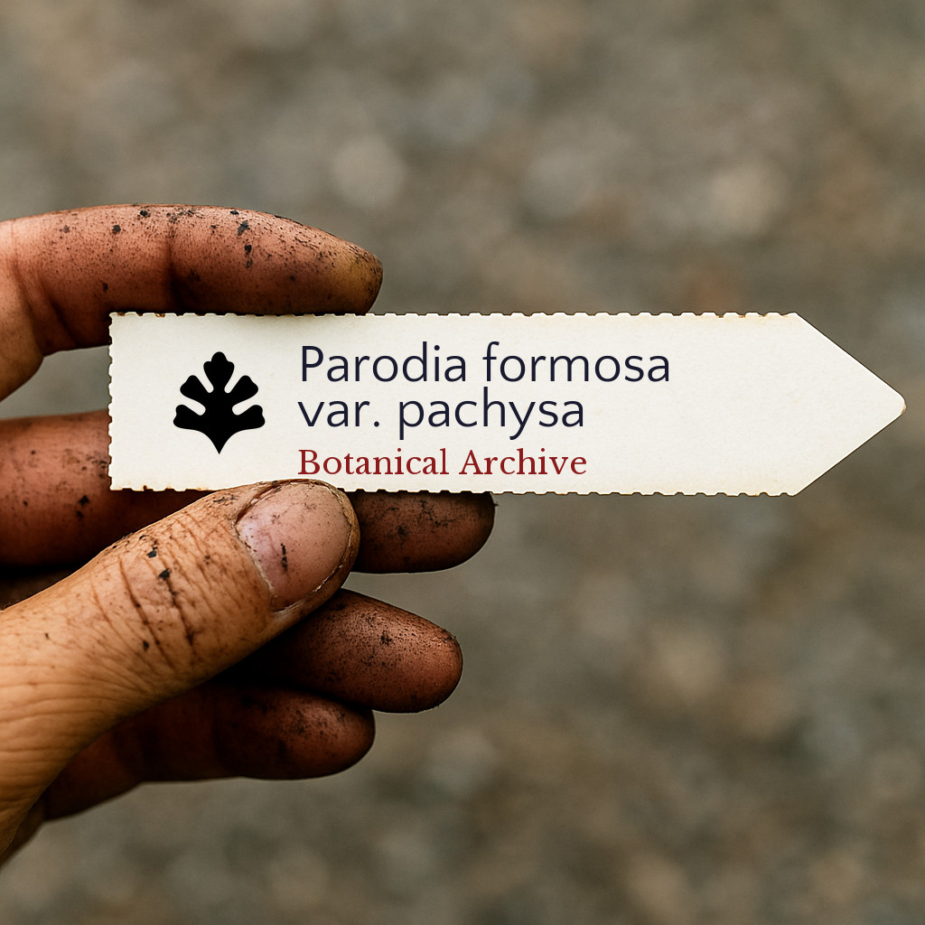 Parodia formosa var. pachysa SEEDS – Rare Cactus SEEDS