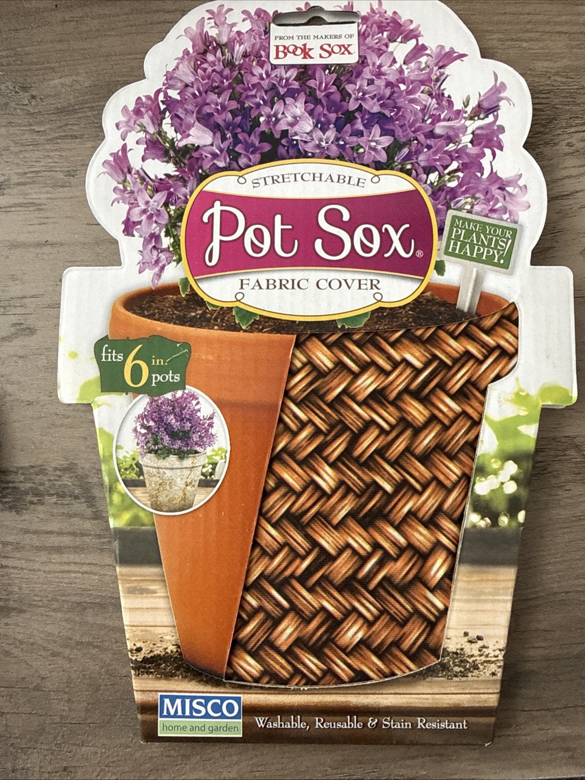 3 Pot Socks 8”,6”, And 4” Pot Sizes. Makes Your Plants Happy!