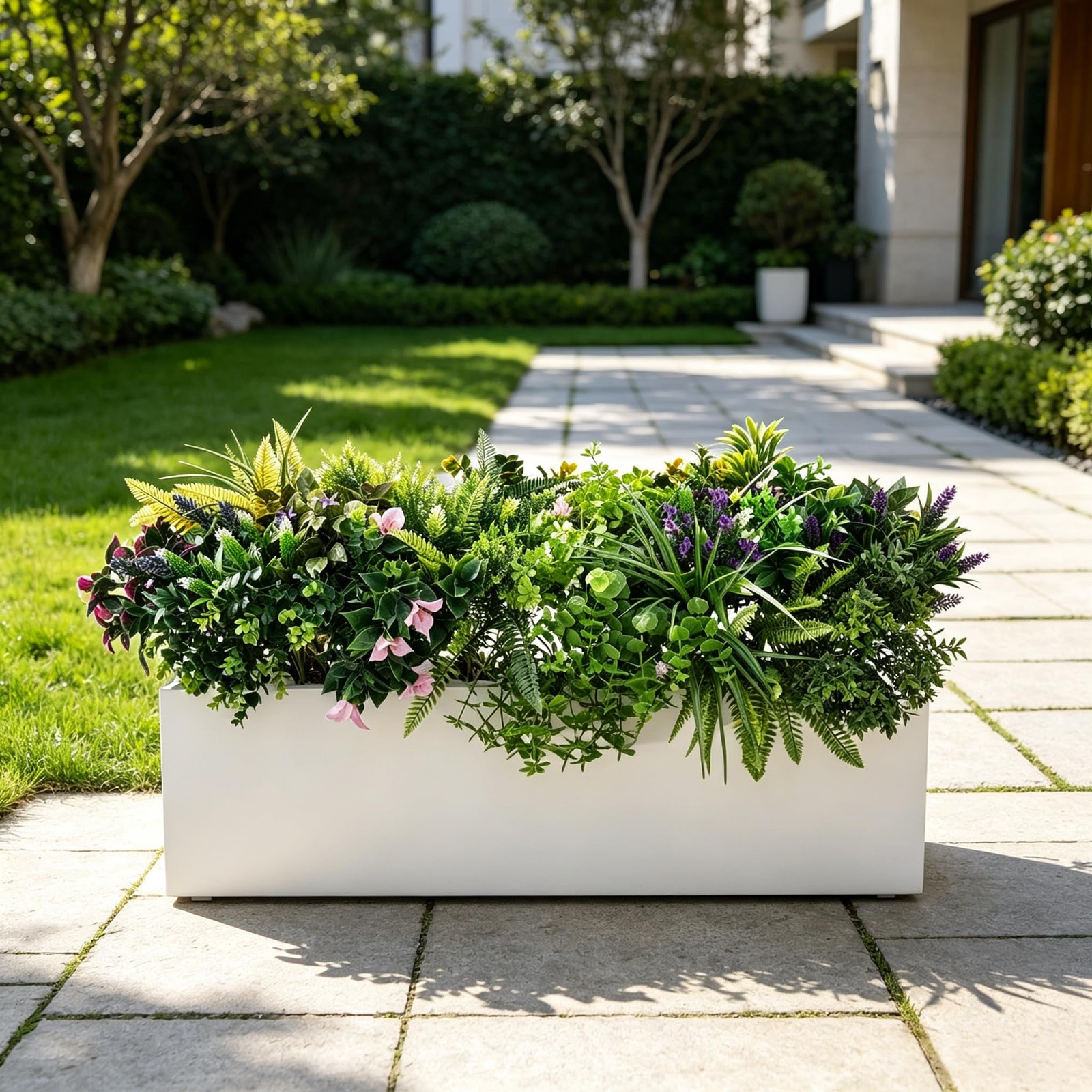 Laelfe UV Resistant Artificial Plants & Flowers, 13 Bundles Fade 5000H Tested