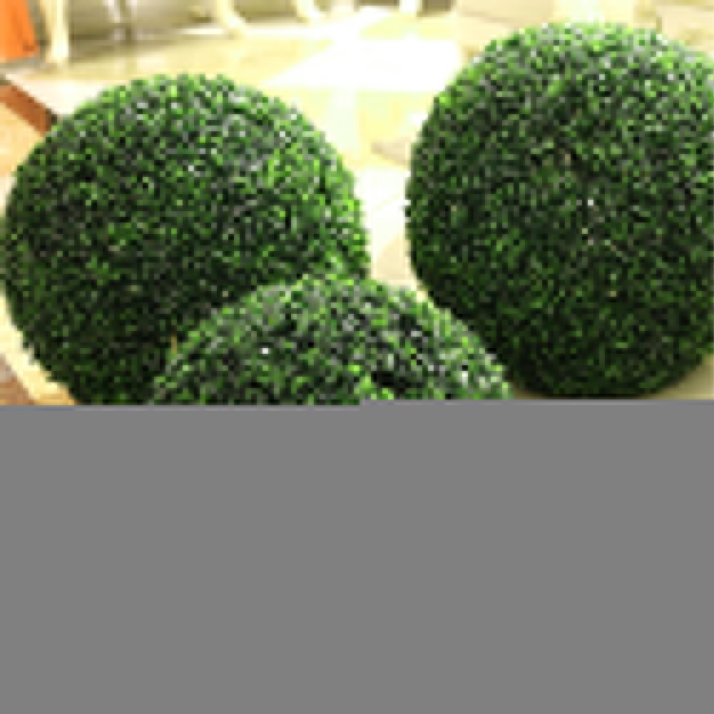 25cm Faux Topiary Ball Indoor Outdoor Decorative Greenery
