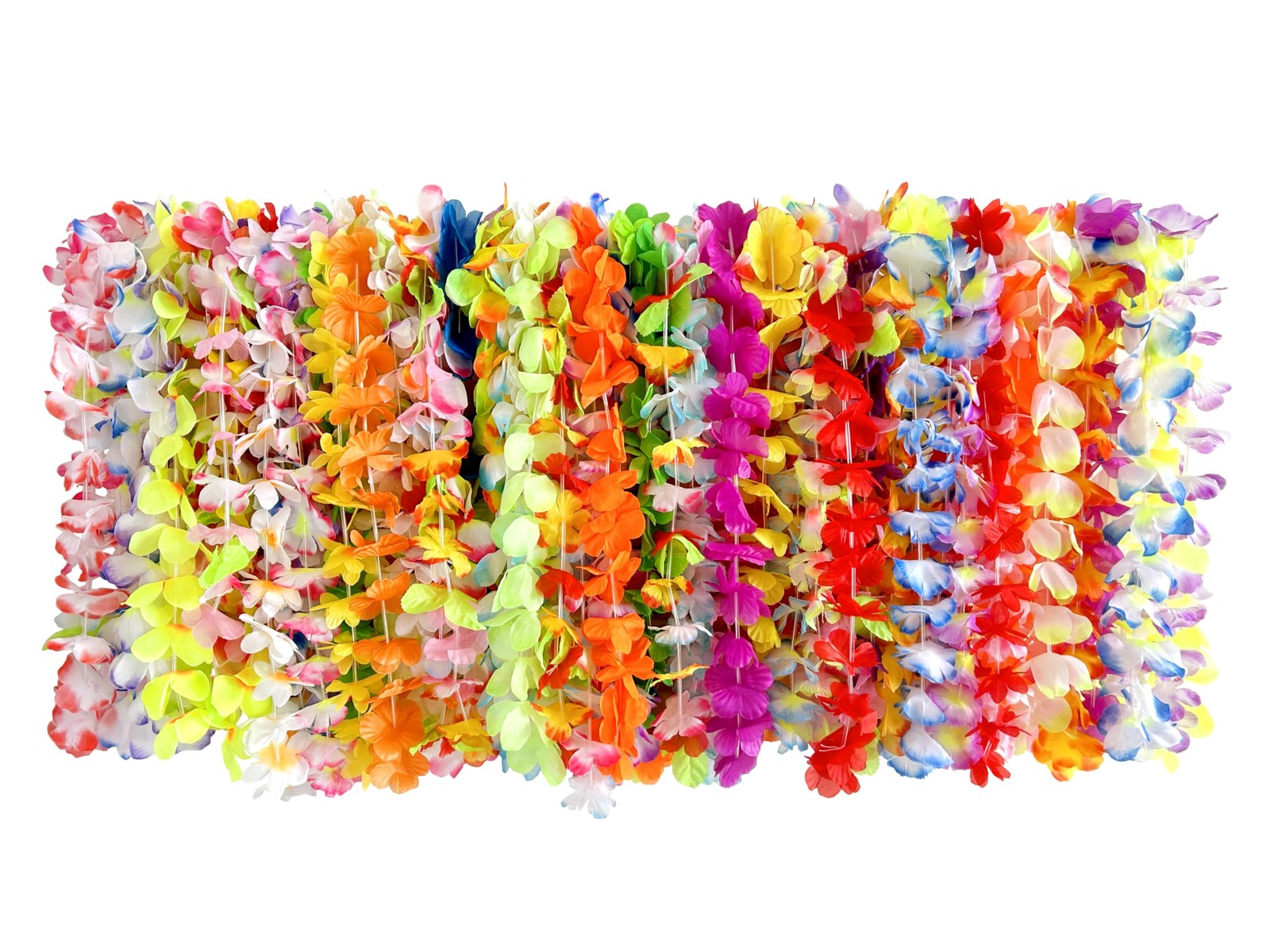 Hawaiian Leis For Luau Party Adults and Kids Tropical Party Decoration Supplies