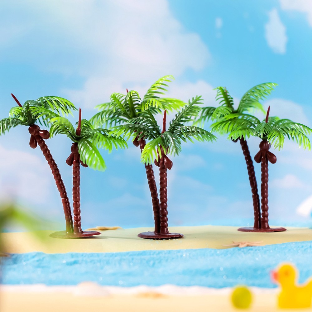 Vibrant Simulated Coconut Tree for Captivating Home Landscape Displays
