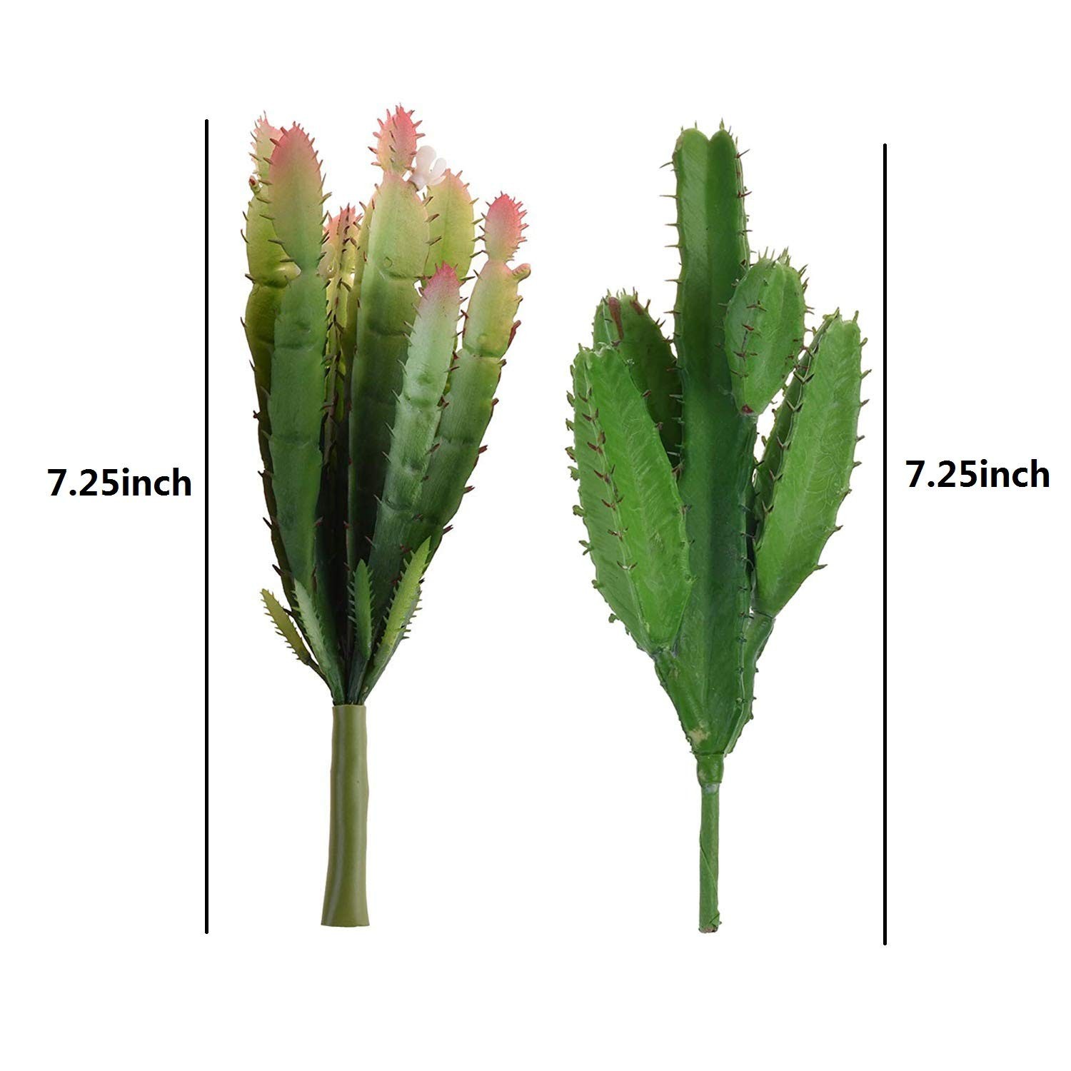 Set of 3 pcs Artificial Succulent Plants Faux Cactus Cacti Plant DIY Material…