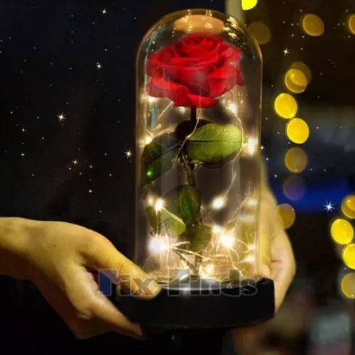 Great Easter Gift: Elegant LED Eternal Galaxy Rose Enchanted Forever Flower