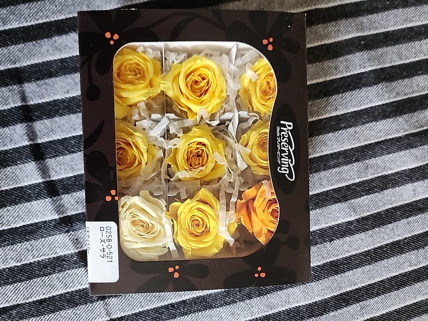 Preserved Rose in a Box Real Rose Flower for Birthday Gifts