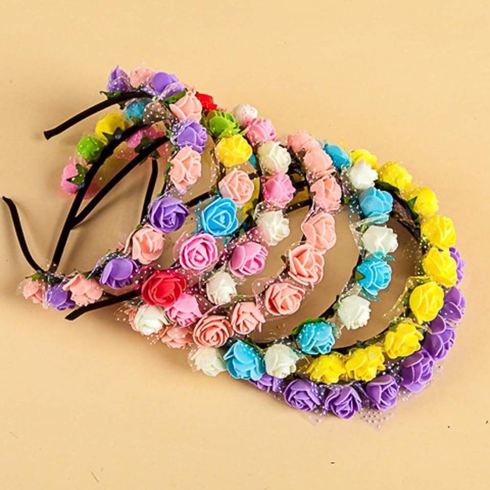 200Pcs 1.37 Inch Mini Artificial Rose Flowers Heads PE Foam Fake Rose Heads f…
