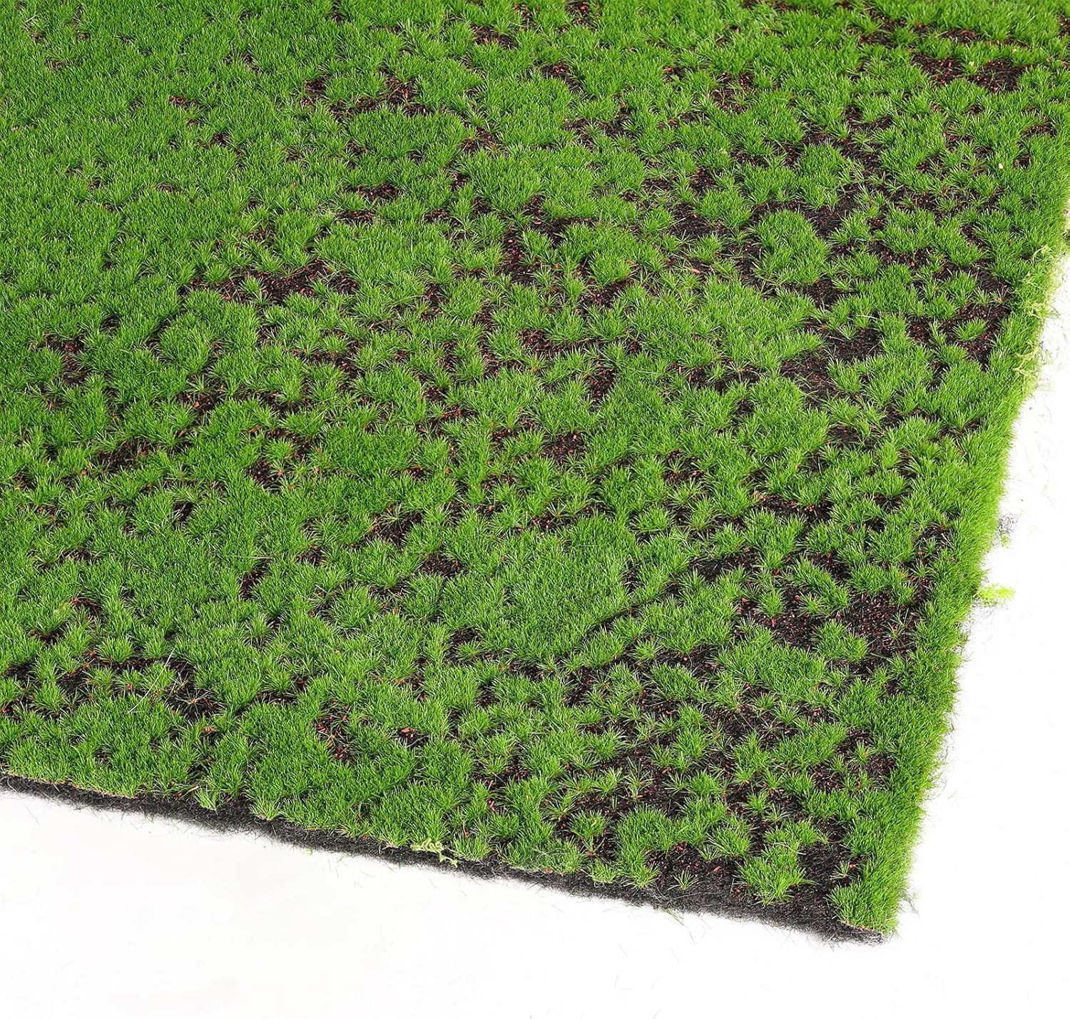 Realistic 65.8 Sq Ft Artificial Moss Mat for Indoor & Outdoor Decor
