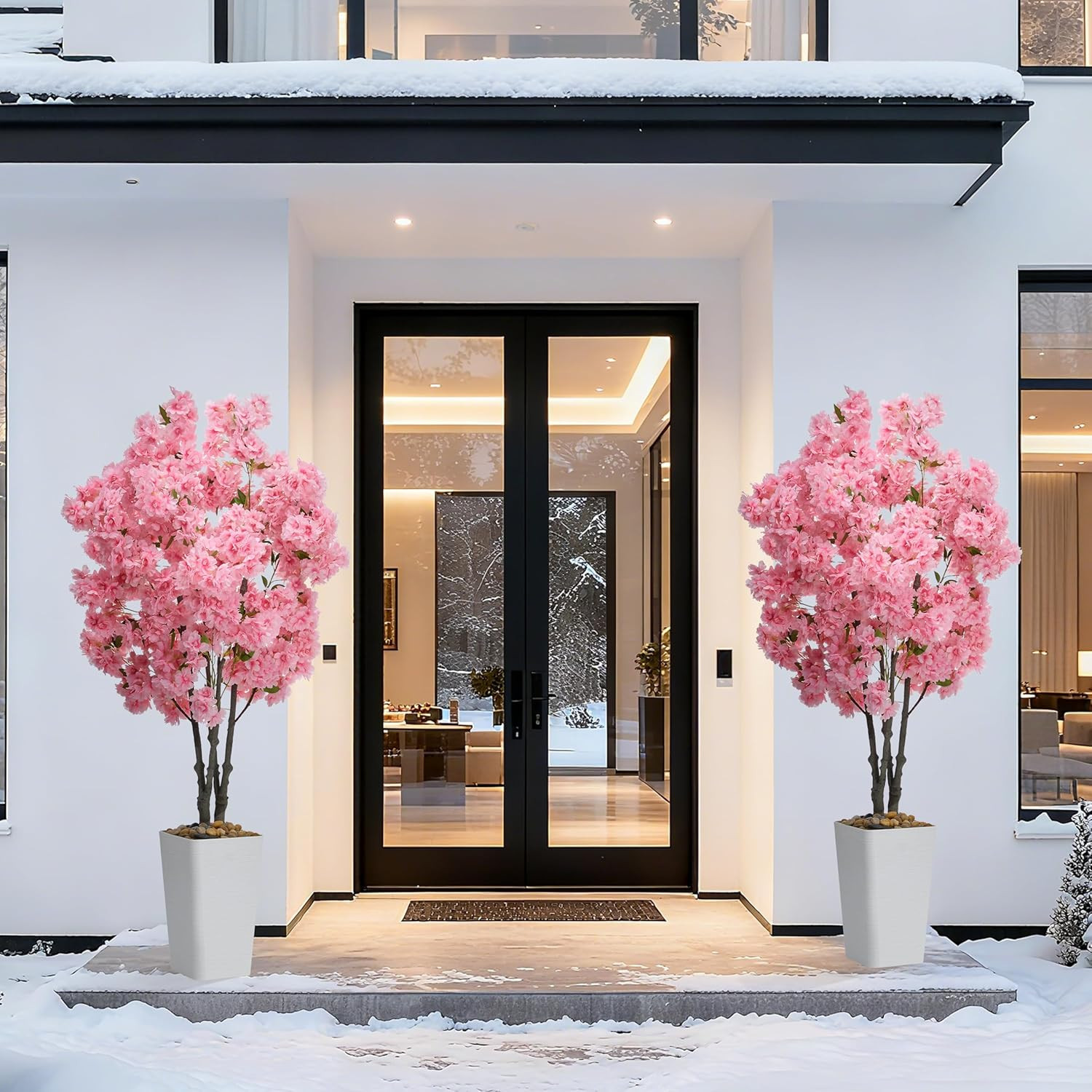 5FT Artificial Cherry Blossom Tree – Pink Sakura Decor for Home & Events